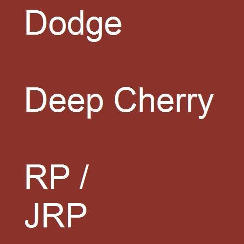 Dodge, Deep Cherry, RP / JRP.